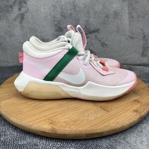 Nike Zoom Crossover Shoes Youth Size 2.5Y Pink Green White Basketball DC5216-602